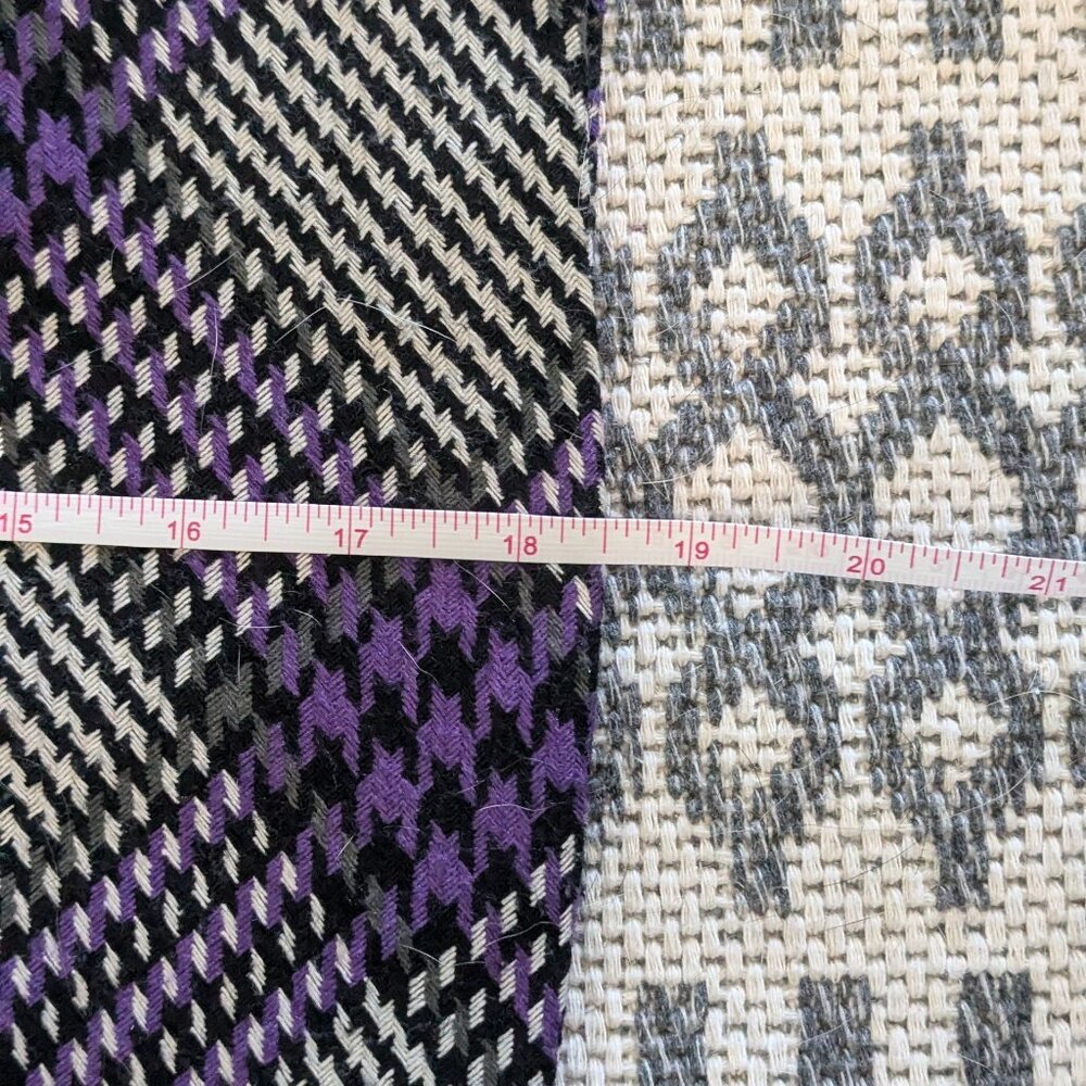 Ann Taylor Loft Plaid Wool Blend Skirt size 8 - Picture 4 of 9